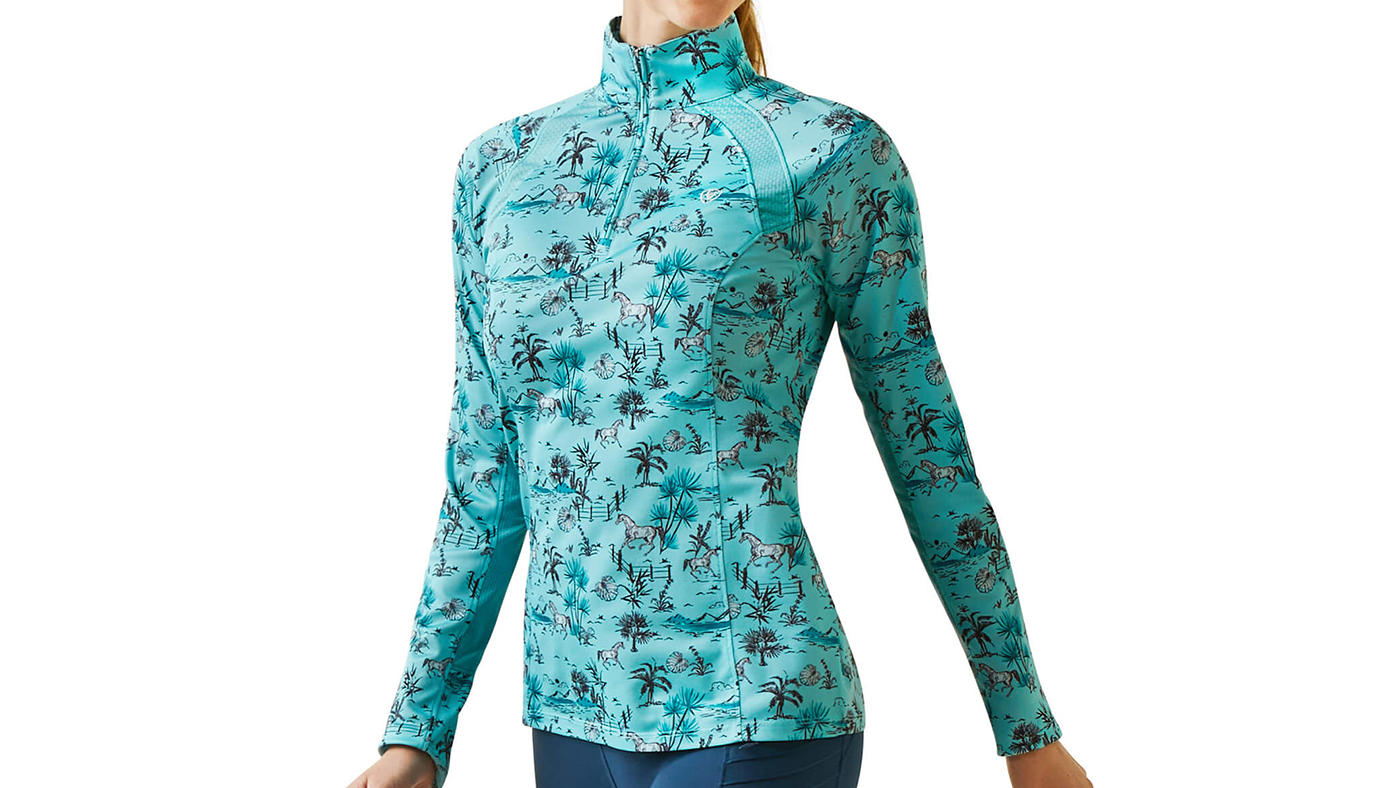 Ariat Sunstopper 2.0 &amp;frac14;-Zip Base Layer