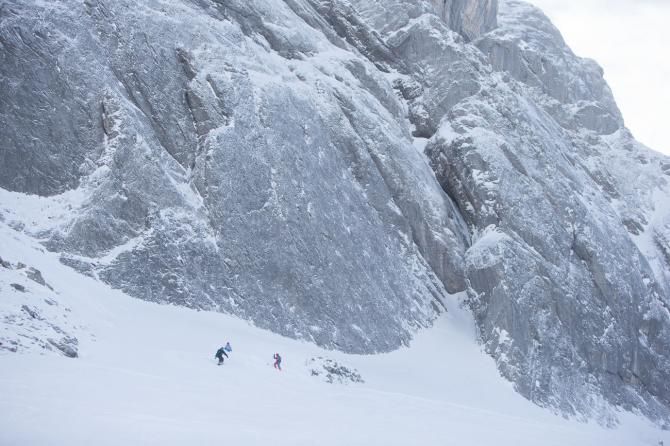 Skiing at Gstaad, Switzerland