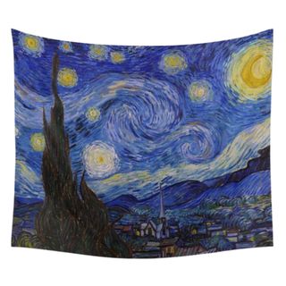 The Arts The Starry Night by Vincent van Gogh Wall Tapestry