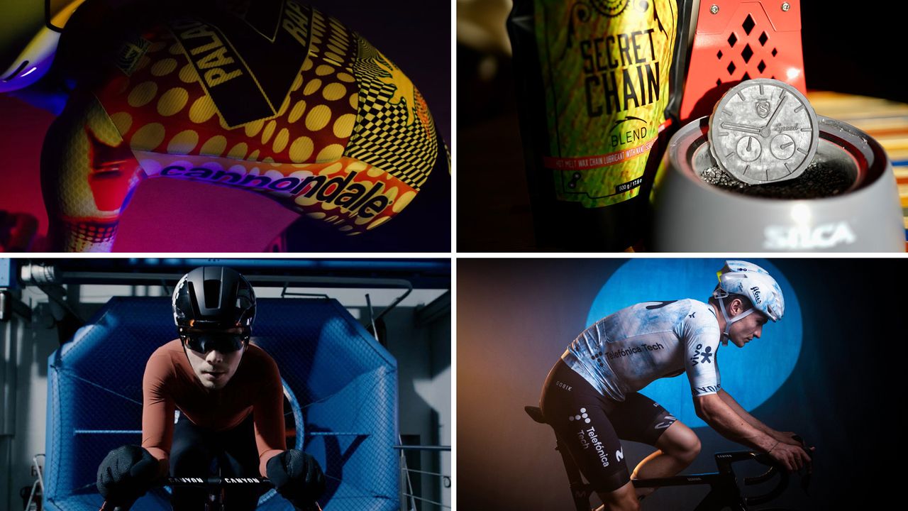 Fresh kit for Movistar, grab the Rapha + Palace Giro kit, new helmets from Canyon and chain wax from Silca