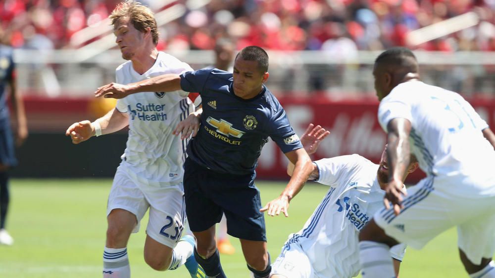 San Jose Vs Manchester United 2018 Manchester United 0 San Jose Earthquakes 0: Sanchez returns in