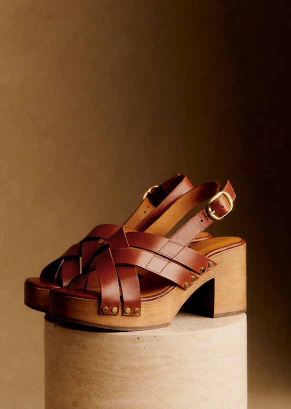 Ada Clogs - Natural Heritage - Bovine Vegetable Tanned Leather - S&amp;eacute;zane