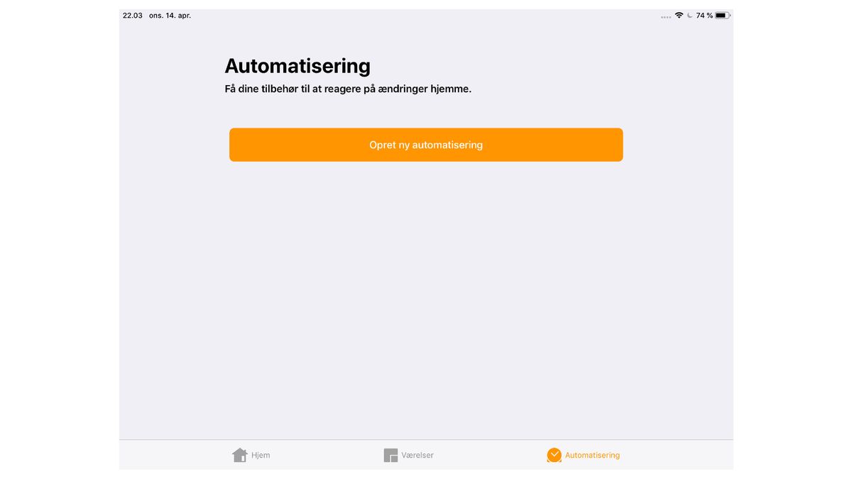 Tilf&oslash;j automatisering