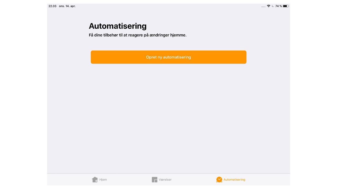Tilf&oslash;j automatisering