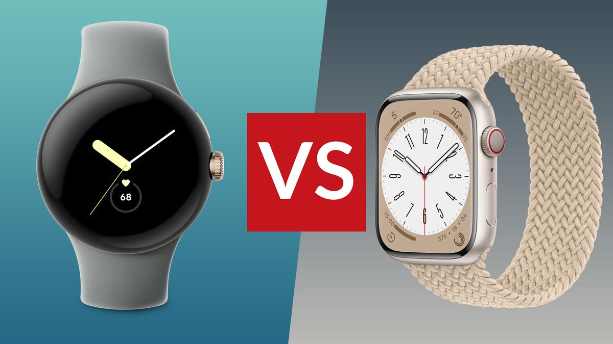 Google Pixel Watch Vs. Apple Watch 8: Which Is Best? | T3