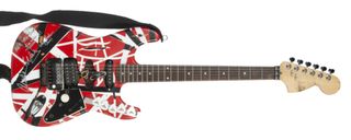 An Eddie Van Halen-signed Frankenstrat