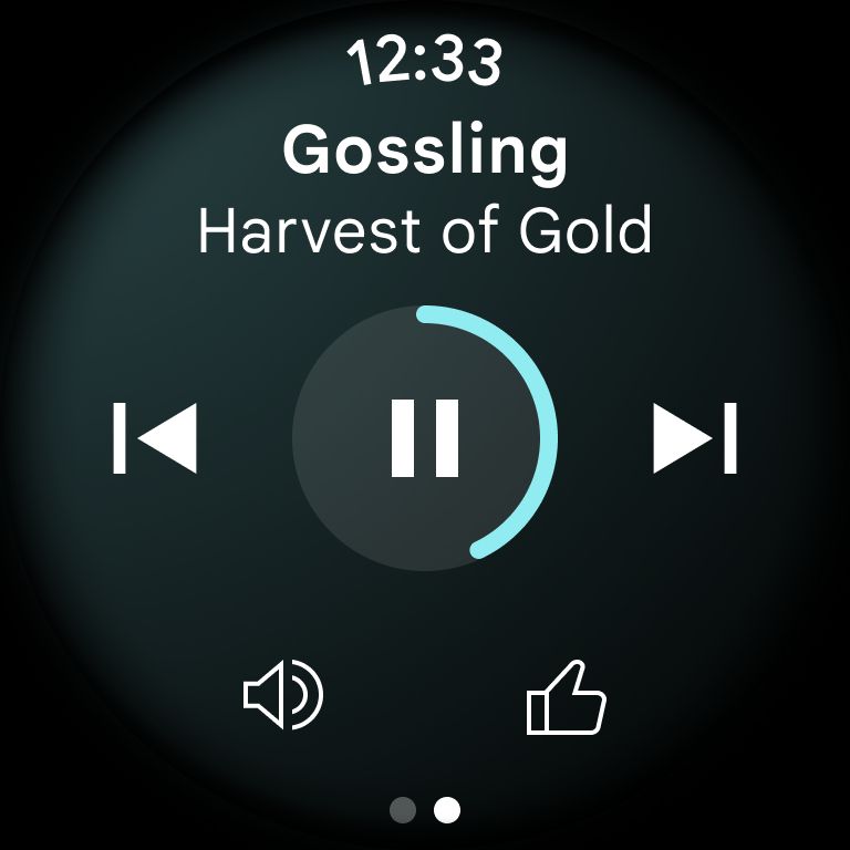 Wear OS YouTube Music screenshot
