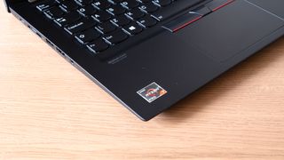 Lenovo ThinkPad T14s (AMD Ryzen) logo detail