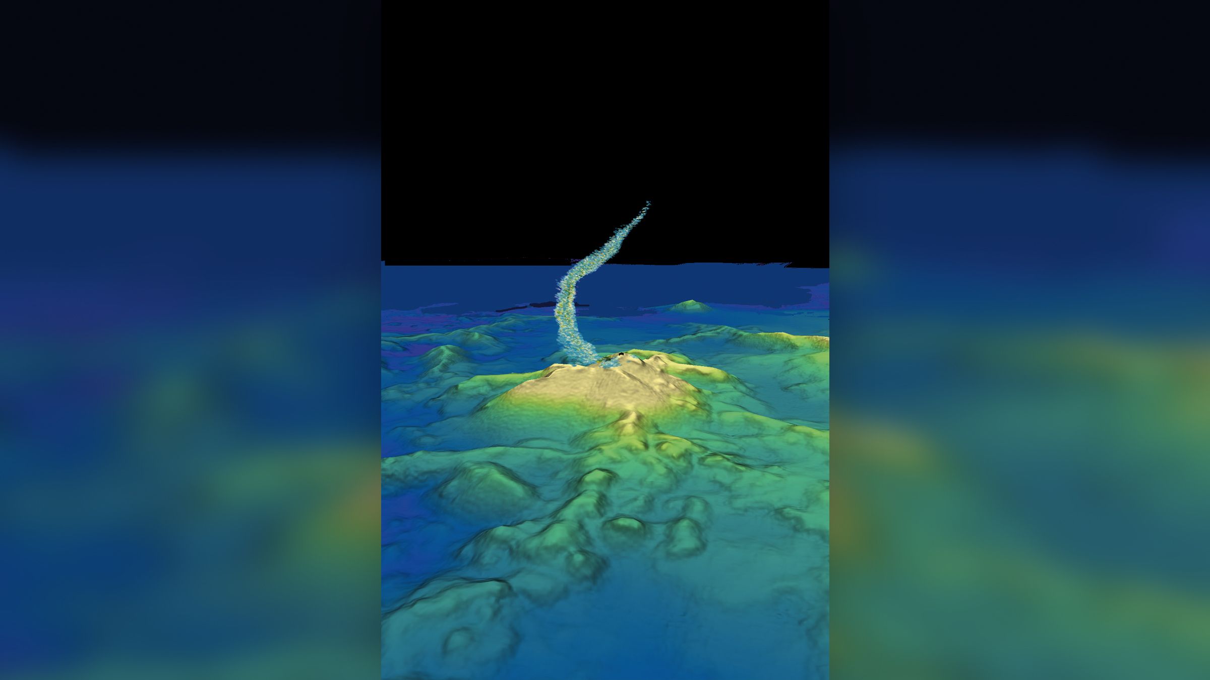 World's biggest underwater eruption birthed skyscraper-size volcano