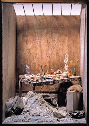 Alberto Giacometti&#039;s studio