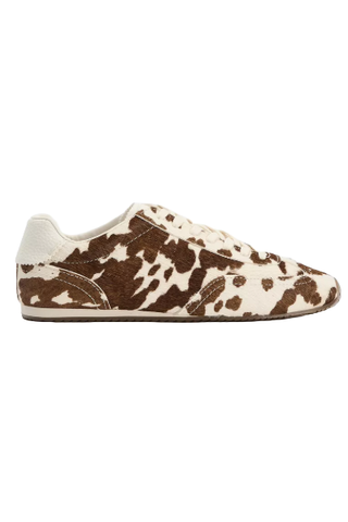 Zara Animal Print Leather Sneakers 