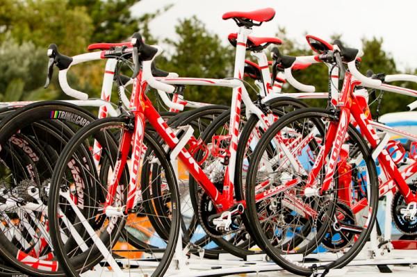 The Look team bikes of Cofidis.