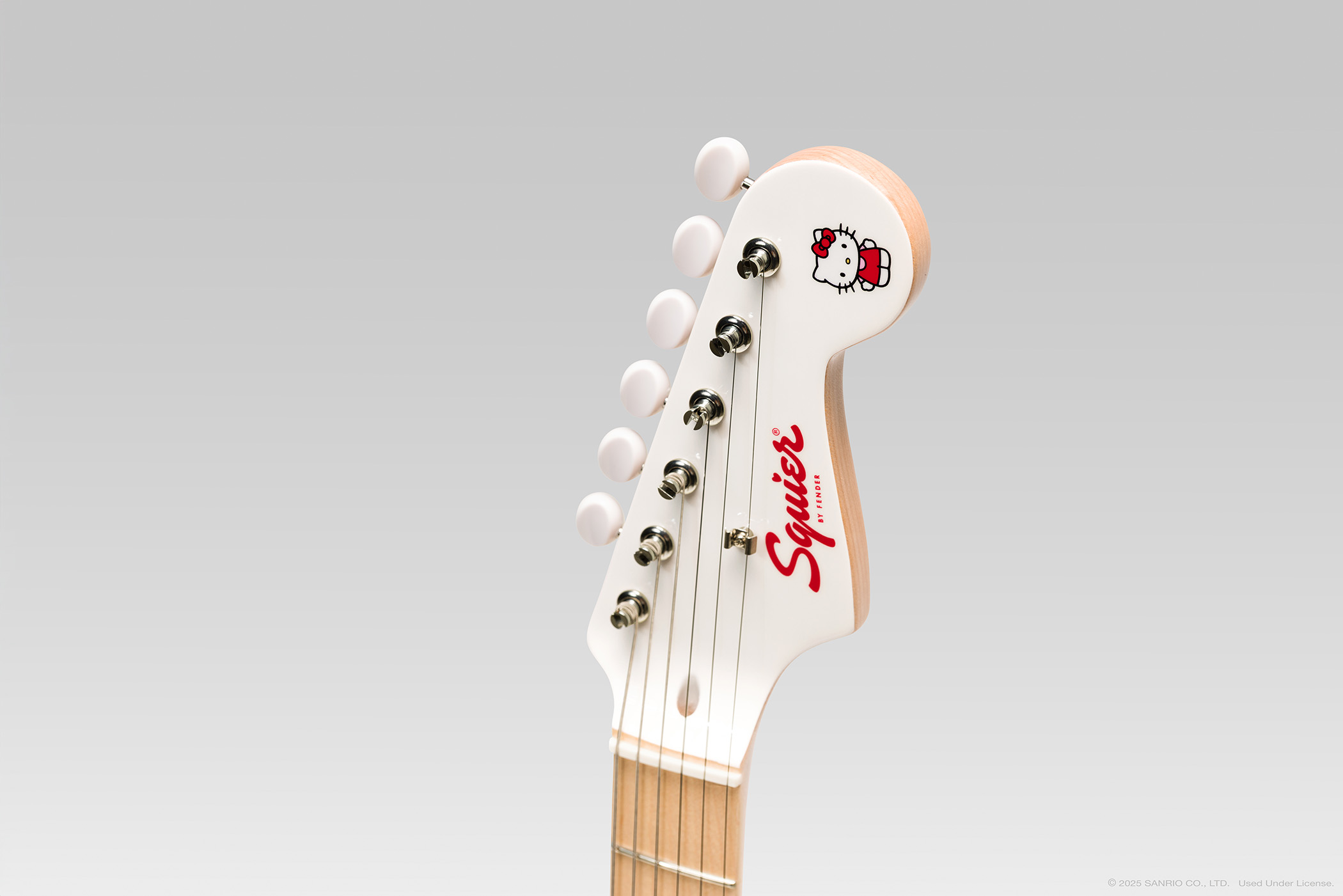 Fender refreshes the Squier Hello Kitty Stratocaster in limited edition white