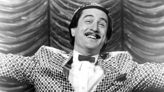 Robert De Niro in character as Rupert Pupkn in The King Of Comedy