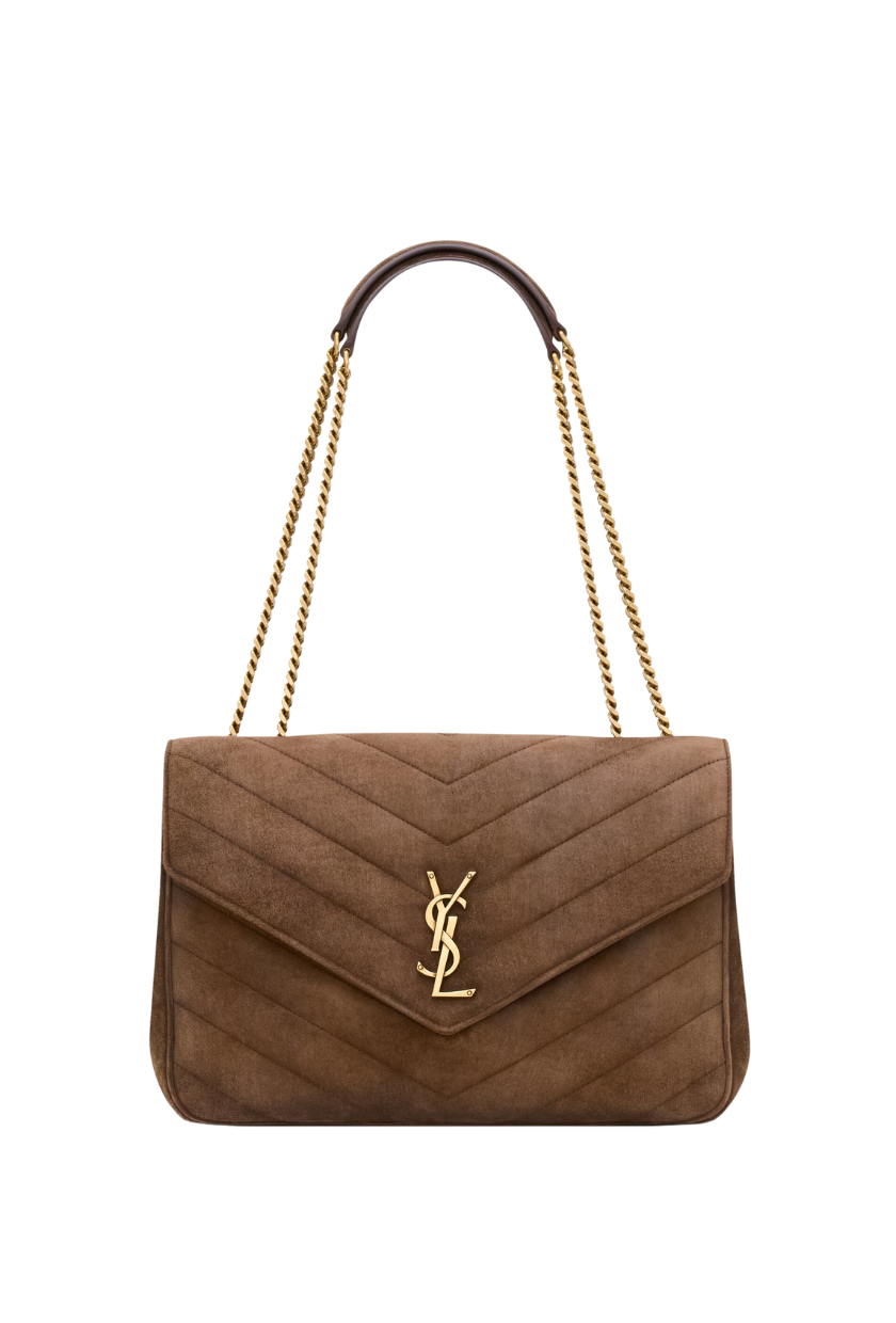 Loulou Large in Matelass&amp;Eacute; Suede