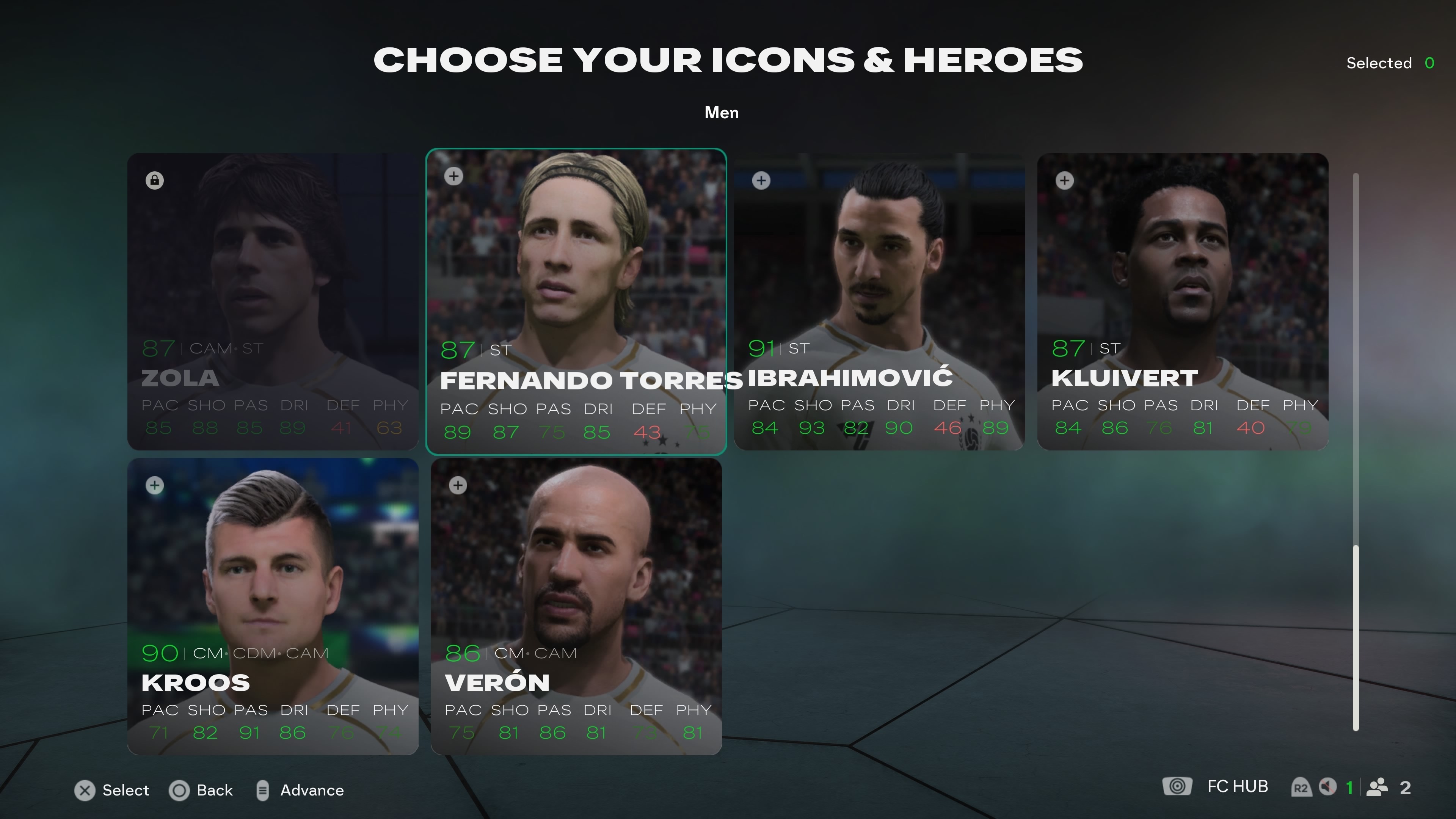 Screenshots from EA Sports FC 26