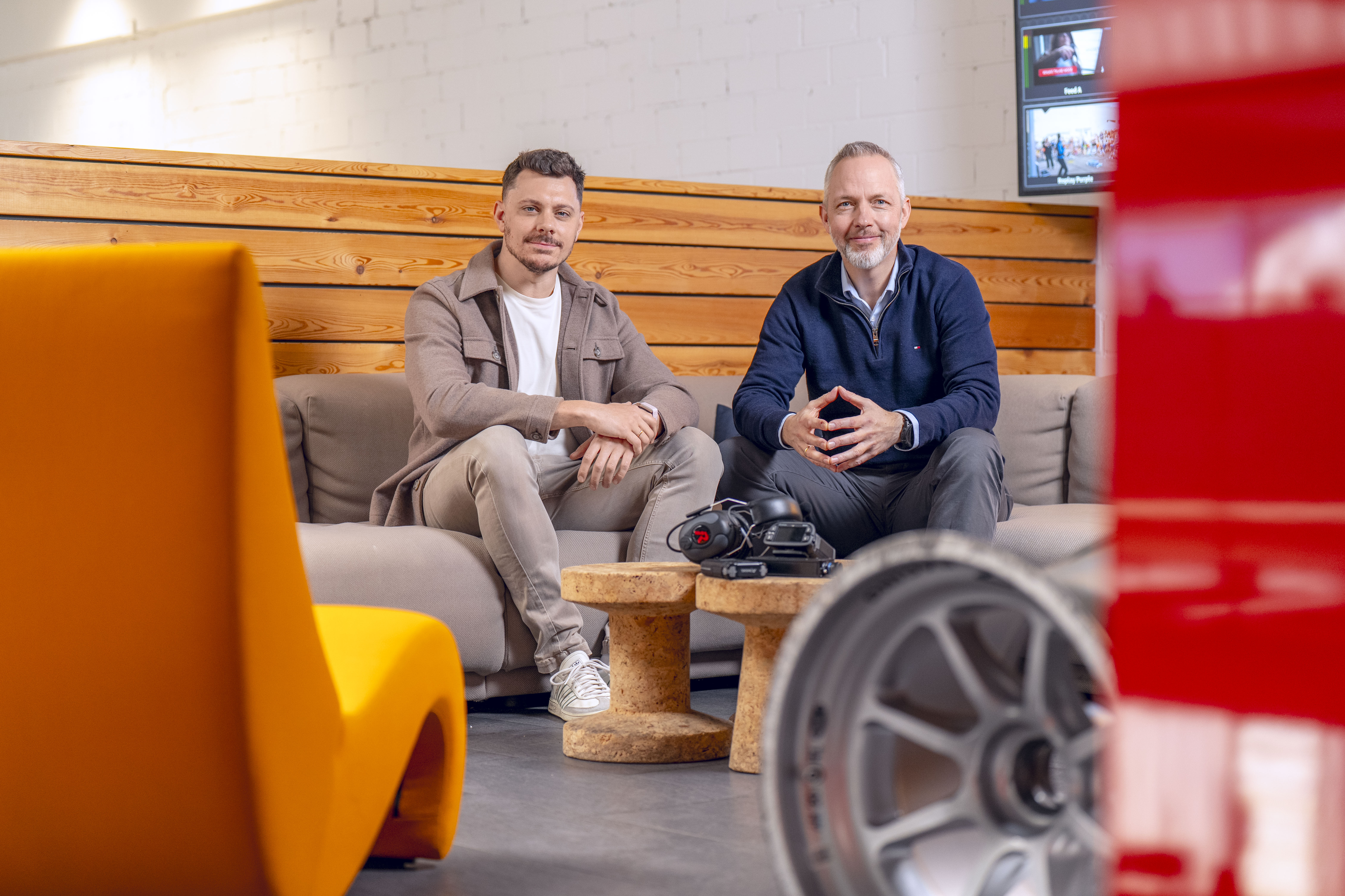 Jan Schaffner, Riedel&amp;rsquo;s new Vice President, Managed Technology Americas, and Lutz Rathmann, CEO Managed Technology