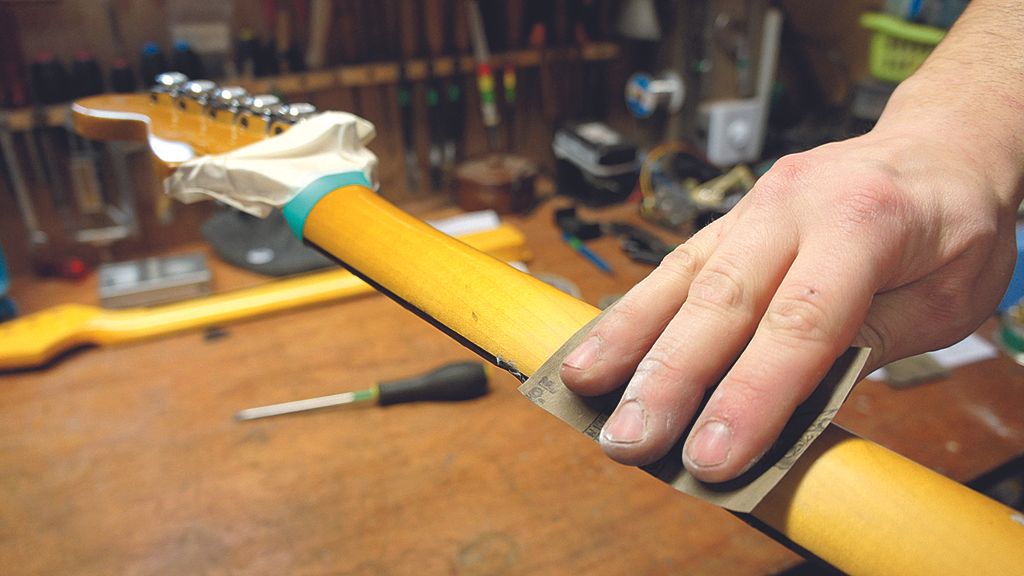How to sand your guitar neck for a satin feel MusicRadar