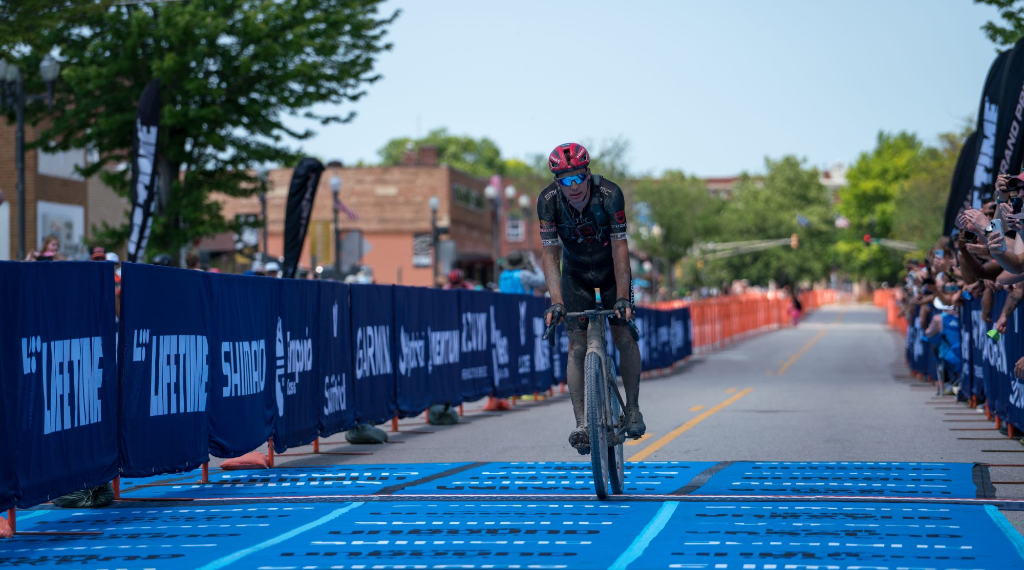 Simon Pellaud takes 2nd at Unbound Gravel