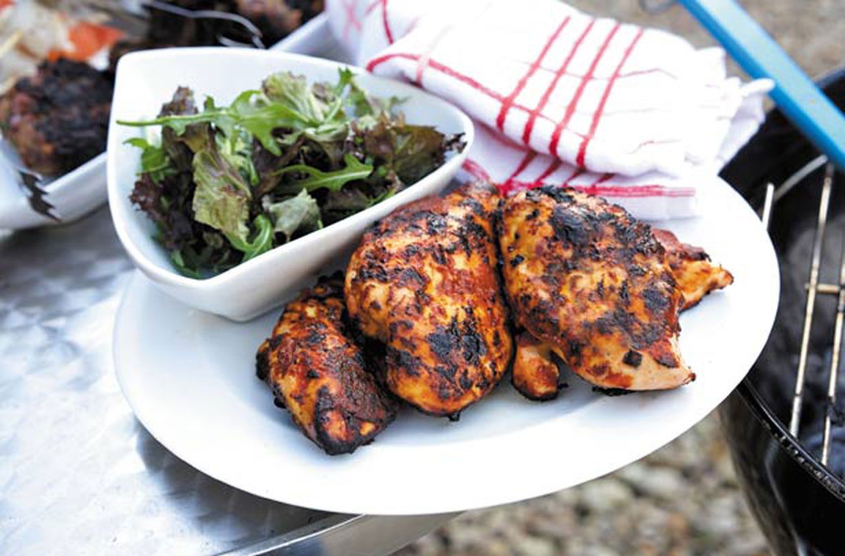 BBQ tandoori chicken