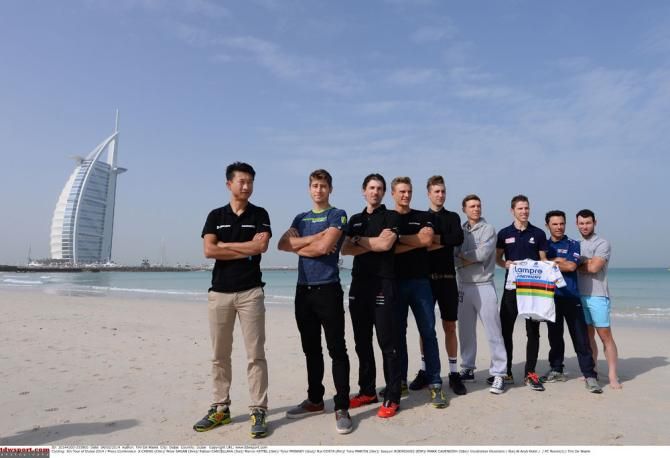 The inaugral Dubai Tour sees the world's best riders take to their bikes