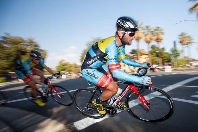 Eric Marcotte (Smart Stop) takes a turn at the front.