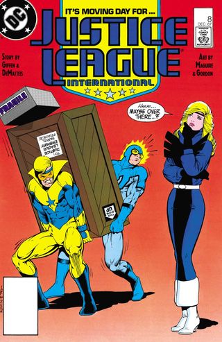 1987's Justice League International #8