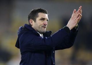 Sam Ricketts has seen his Shrewsbury side win two of their last four matches (Martin Rickett/PA).