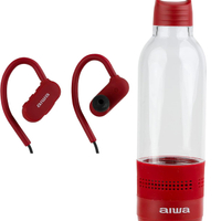 Aiwa Water Bottle with Speaker and Earphone Bundle | $49 $39 at Amazon