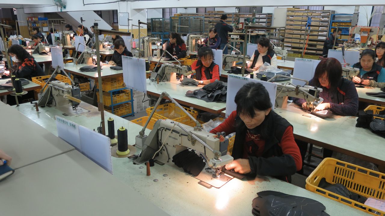 Some of Velo's designs (and 3rd parties) require stitching and Velo have a huge team of machinists for just that
