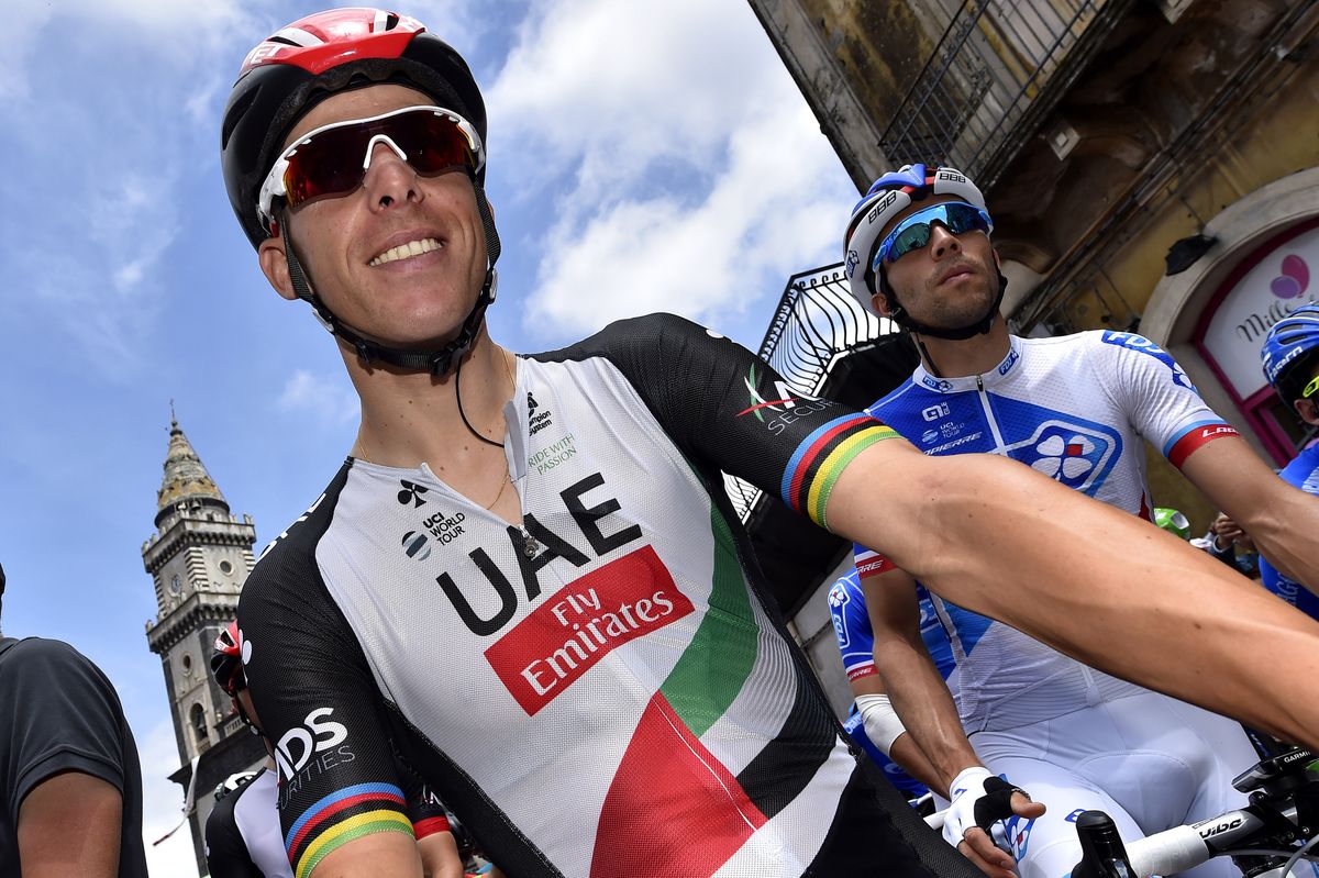 Rui Costa before stage 5 of the Giro d'Italia