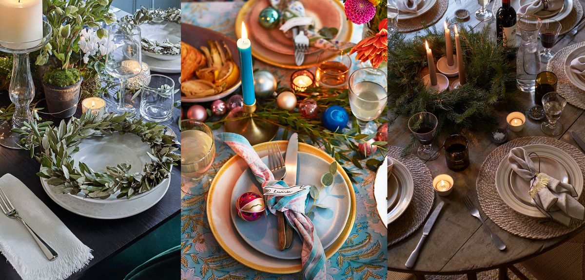 Christmas table garland ideas set the scene for Christmas Homes & Gardens