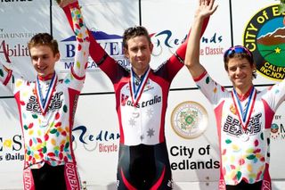 Ben Day (Fly V Australia) took the win today with Carter Jones (Jelly Belly) second and Kiel Reijnen (Jelly Belly) third