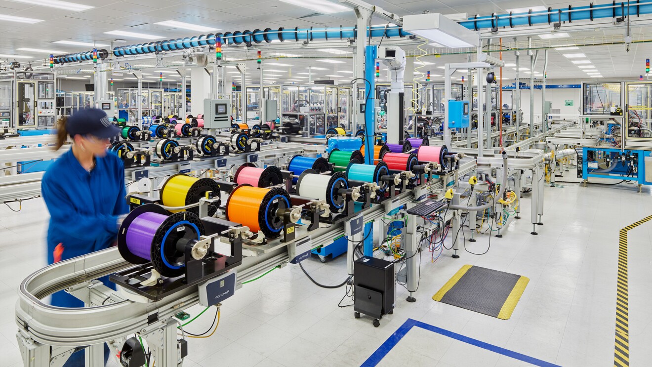 Corning manufacturing facility