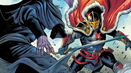 Page from Black Knight: Curse of the Ebony Blade #1