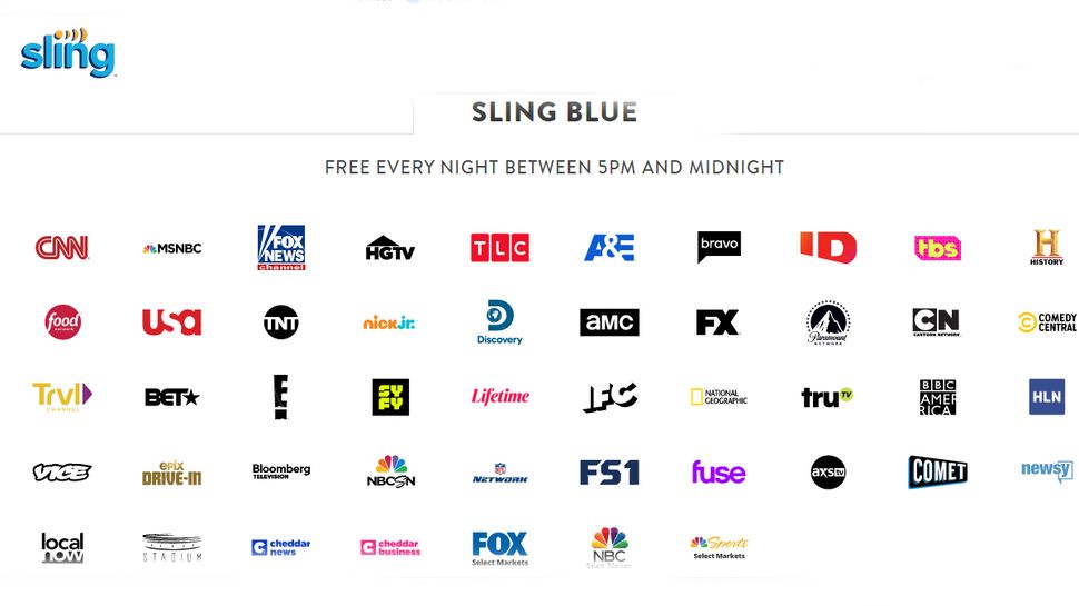 sling tv packages 76051