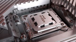 AMD Zen 4 AM5 socket photograph