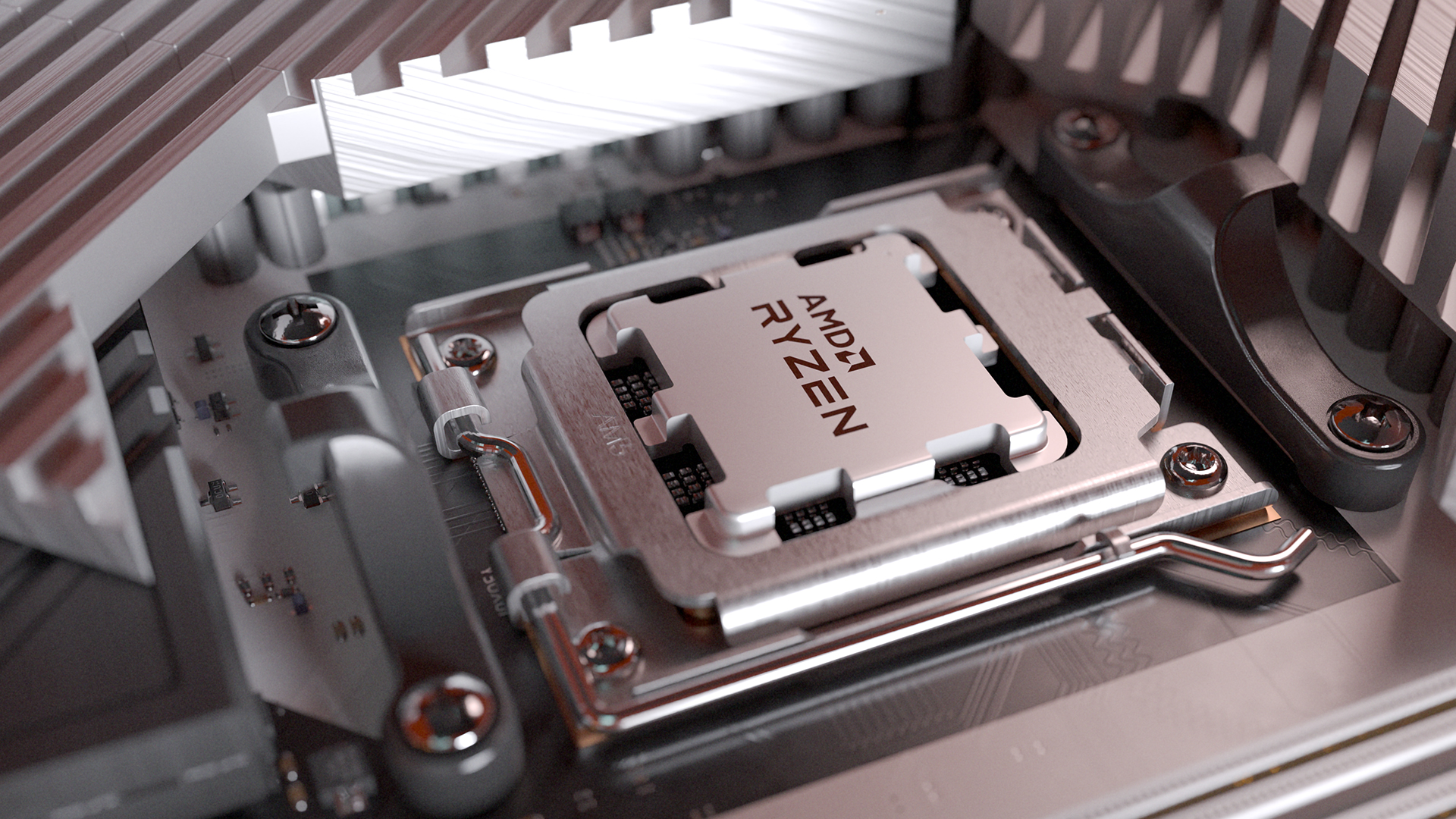AMD Zen 4 AM5 soket fotoğrafı
