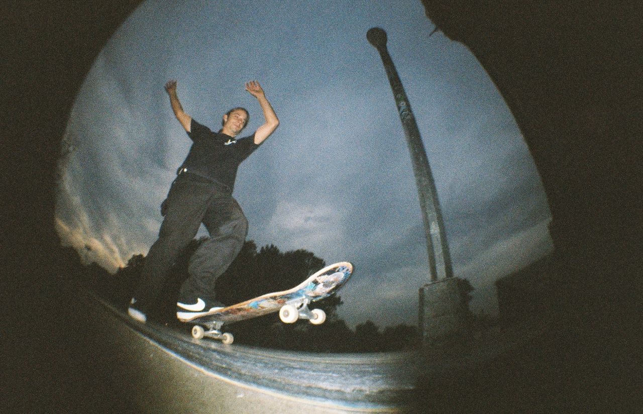 Sample film photos taken with the Lomography Fisheye Nop. 2 Graffiti