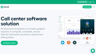 Aircall website screenshot