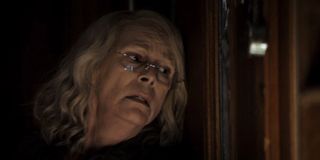 Laurie at the door in Halloween