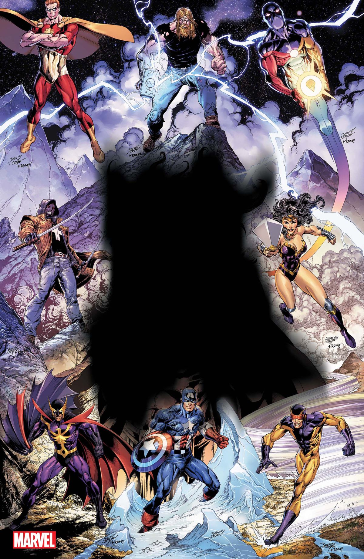 Heroes Reborn Trading Card variant covers