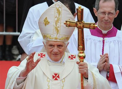 Pope Benedict in Malta