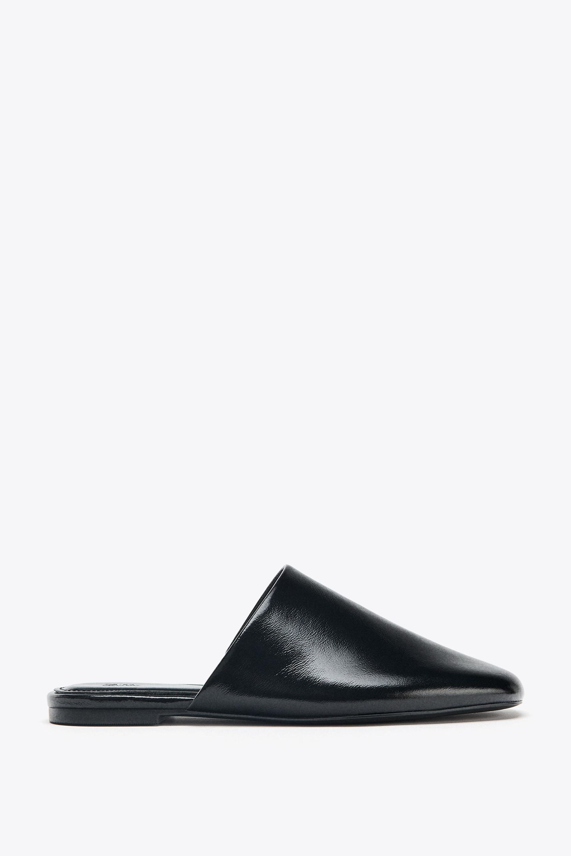 Leather Slingback Shoes