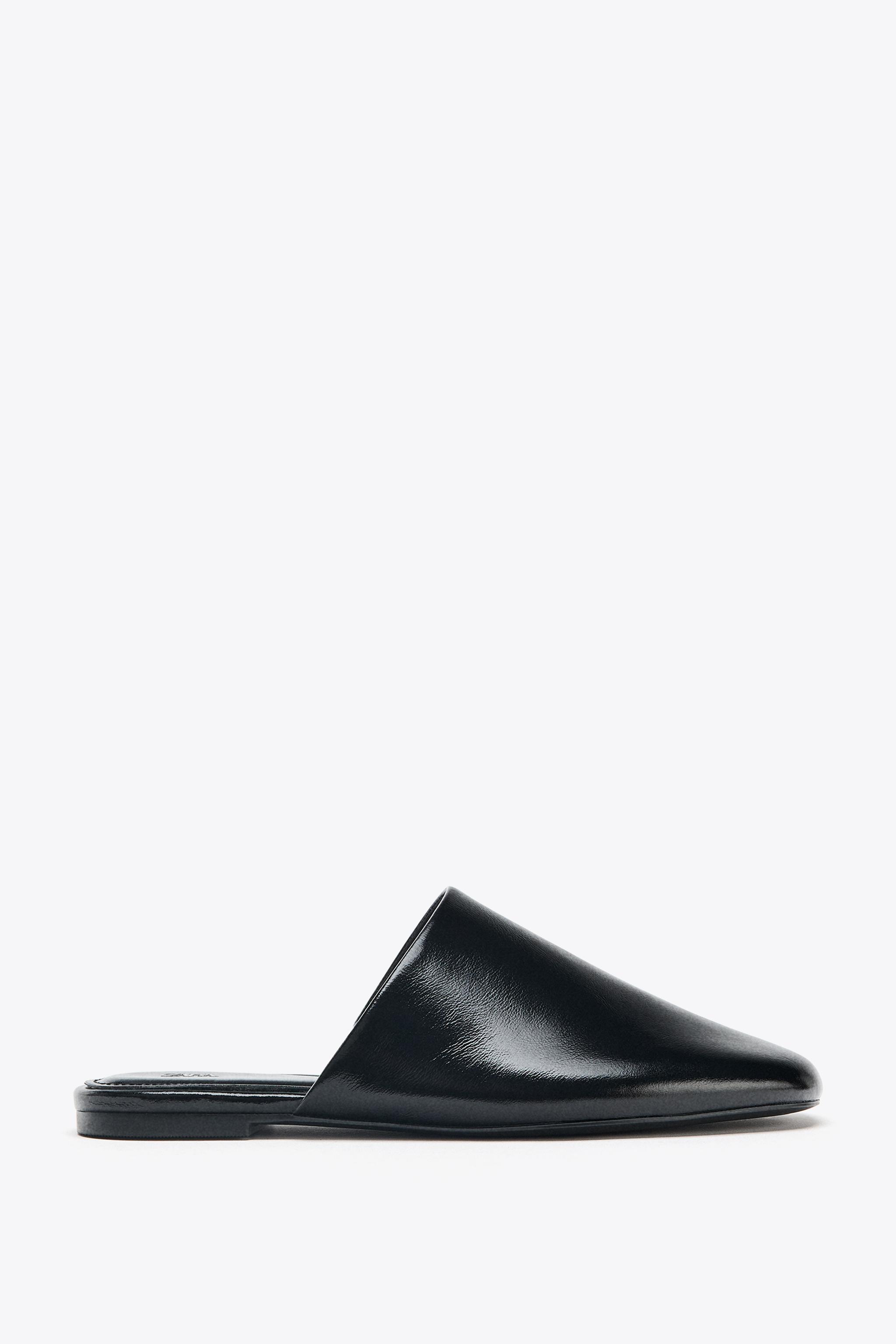 Leather Slingback Shoes