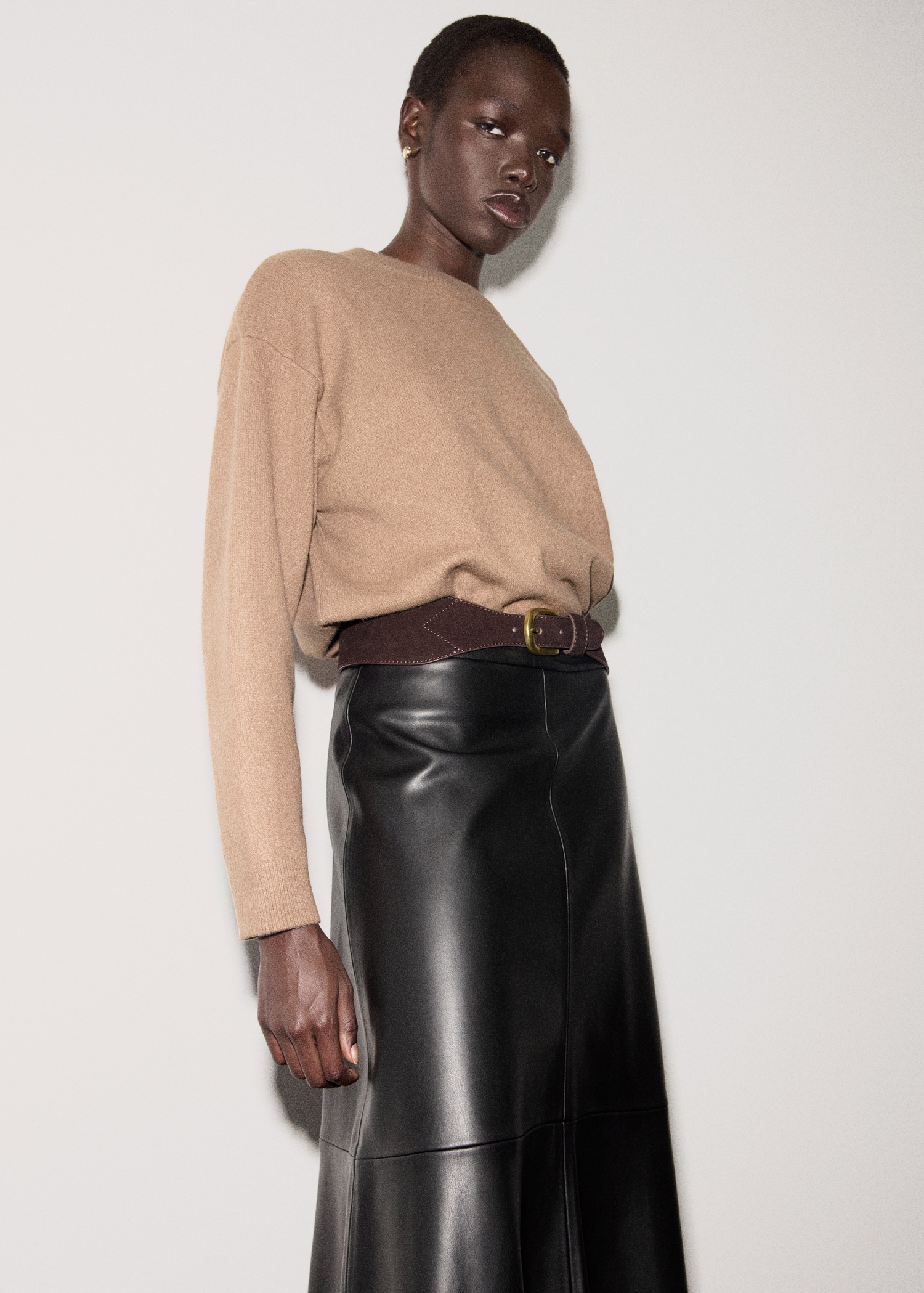 Round-Neck Knitted Sweater - Women | Mango United Kingdom