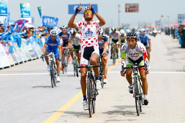 Stage 3 winner, Hossein Alizadeh of Tabriz Petrochemical team
