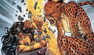 Wonder Woman and Cheetah in the comics