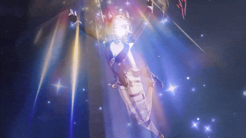 A new character fighting in Honkai: Star Rail.