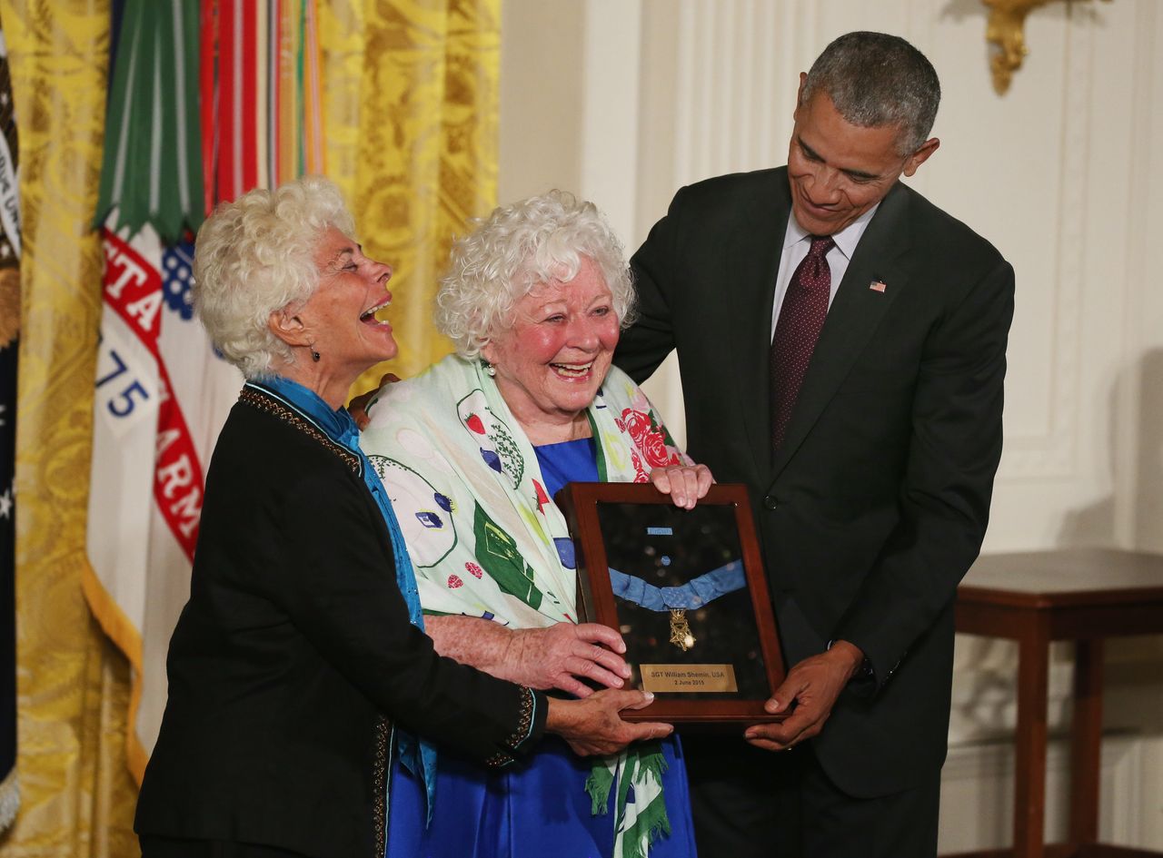 Obama awards Medal of Honor to black, Jewish WWI soldiers